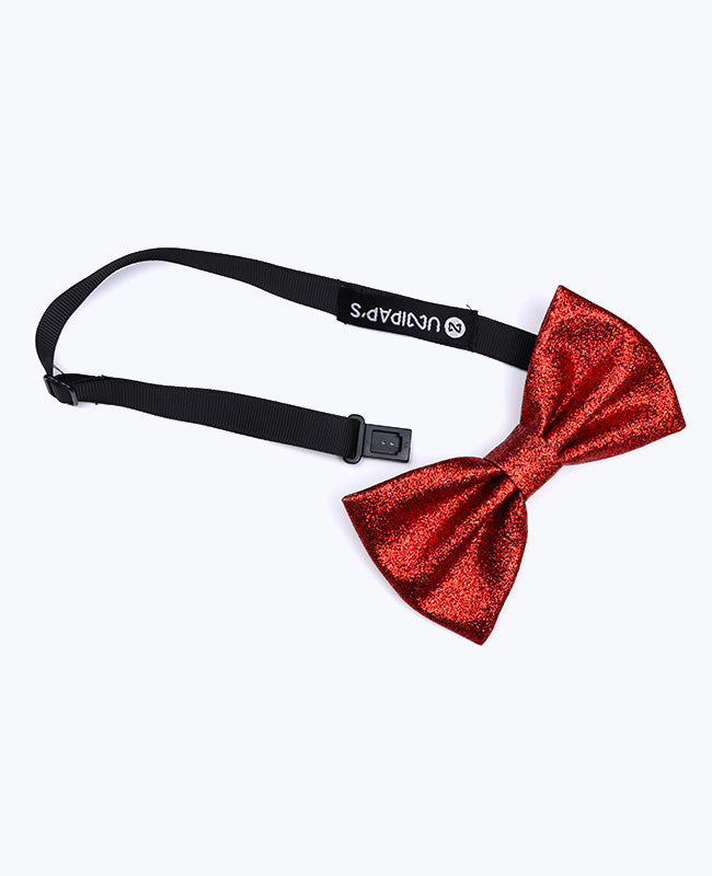 Pajarita Con Lentejuelas Rojo n°2 Hombre en Poliéster «Olive»