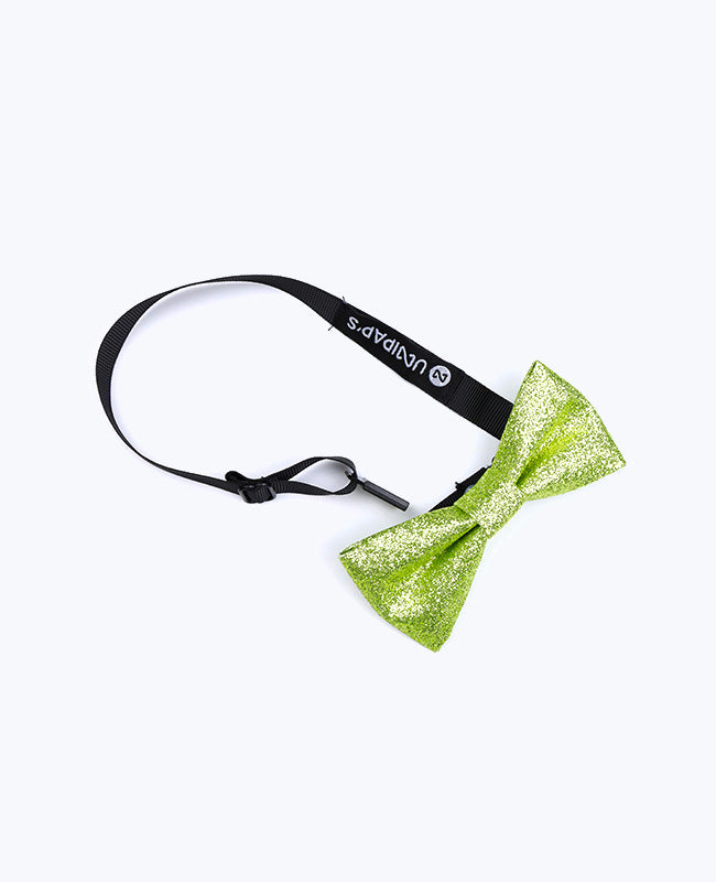 Pajarita Con Lentejuelas Verde n°3 Niños en Poliéster «Olive»