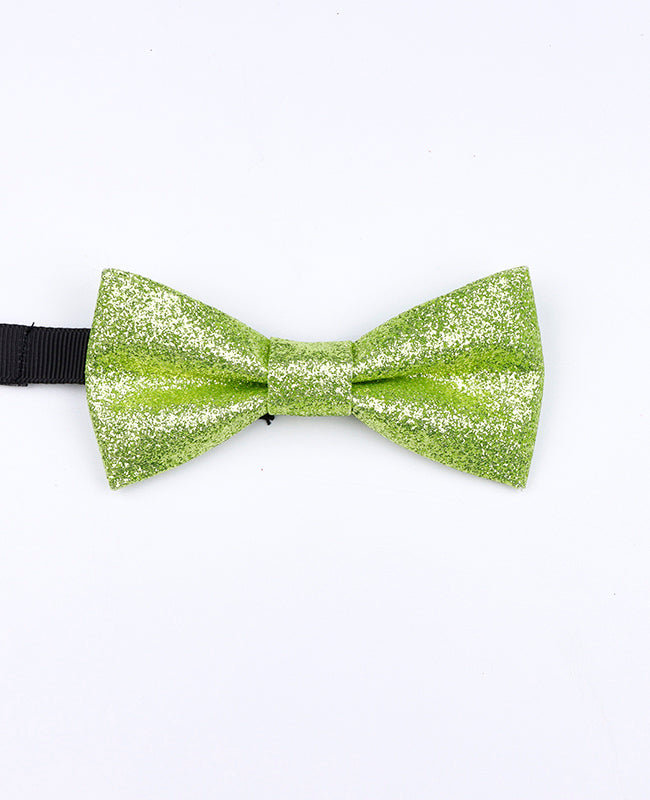 Pajarita Con Lentejuelas Verde n°3 Niños en Poliéster «Olive»