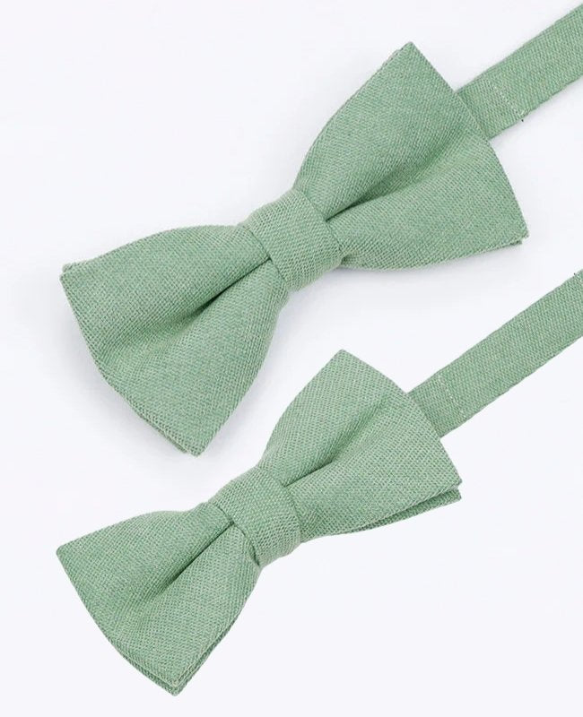 Pajaritas Verde n°2 Padre e Hijo en Efecto Terciopelo «Simon»