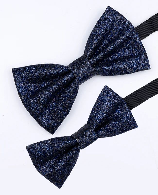 Pajaritas Con Lentejuelas Azul n°4 Padre e Hijo en Poliéster «Olive»