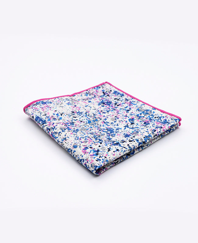 Pañuelo de bolsillo Liberty Blanco n°1 de Algodón | Charles - Unipap's