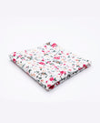 Pañuelo de bolsillo Liberty Blanco n°2 en Algodón | Charles - Unipap's