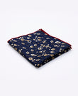 Pochette de Costume Liberty Bleu n°13 en Coton | Gaspard - Unipap's