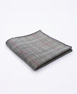 Pañuelo de bolsillo Tartán Gris n°3 en Algodón | Marcel - Unipap's