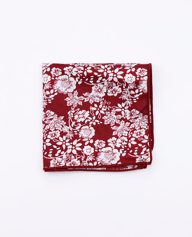 Pañuelo de bolsillo Liberty Rojo n°2 de Algodón | Clovis - Unipap's
