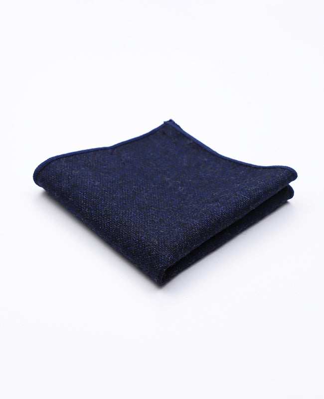 Pañuelo de bolsillo Azul n°2 en Lana | Claude - Unipap's
