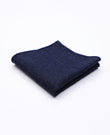 Pañuelo de bolsillo Azul n°2 en Lana | Claude - Unipap's