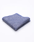 Pañuelo de bolsillo Azul n°3 en Lana | Claude - Unipap's