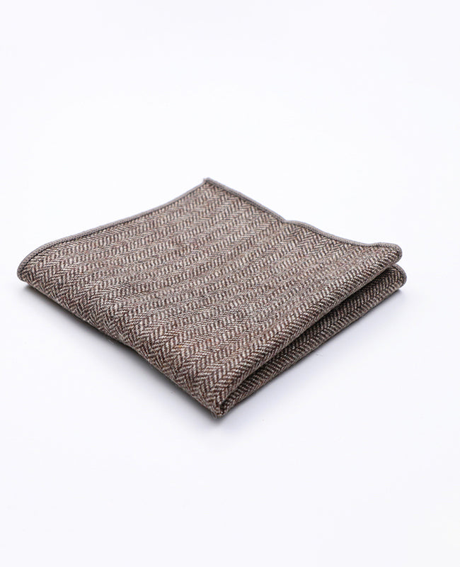 Pañuelo de bolsillo Gris n°2 en Lana | Claude - Unipap's