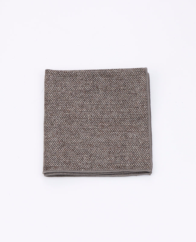 Pañuelo de bolsillo Gris n°2 en Lana | Claude - Unipap's