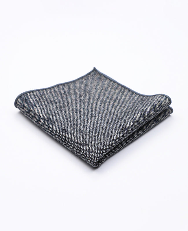 Pañuelo de bolsillo Gris n°5 en Lana | Claude - Unipap's
