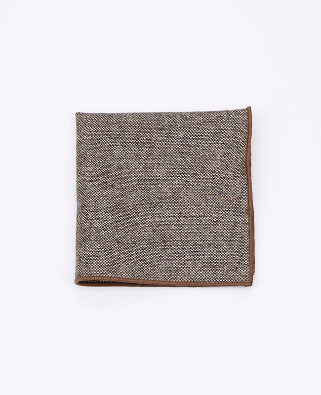Pañuelo de Bolsillo Tartán Gris n°3 en Lana | Norbert - Unipap's