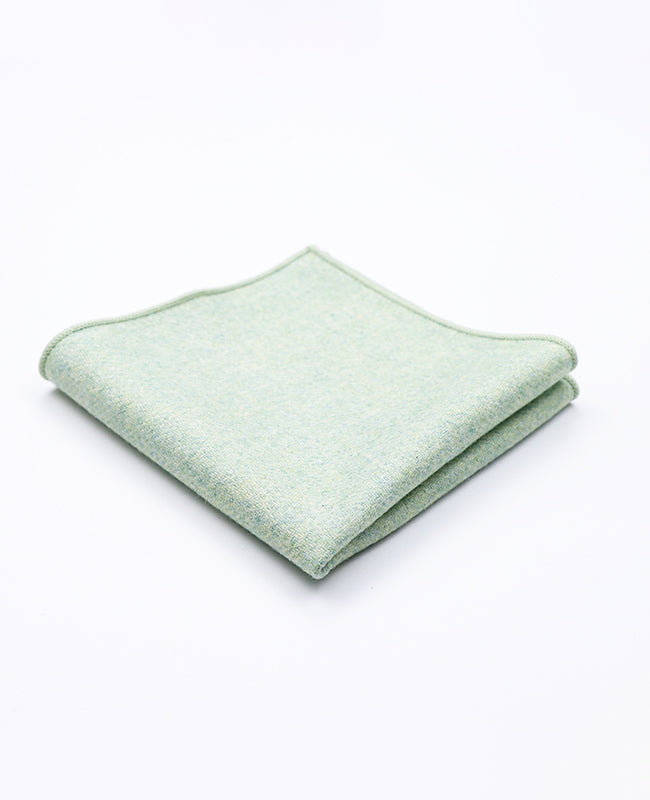 Pañuelo de bolsillo Verde n°1 en Lana | Claude - Unipap's