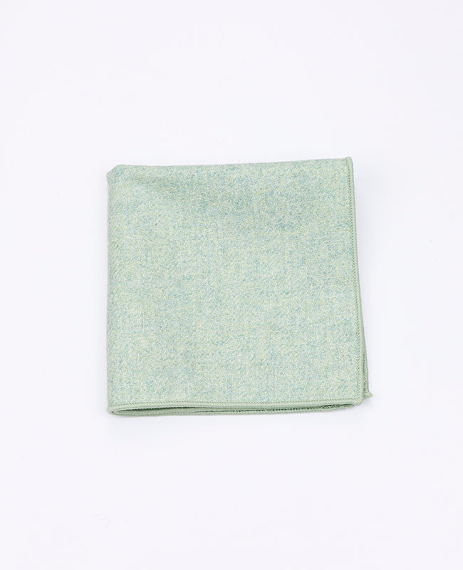 Pañuelo de bolsillo Verde n°1 en Lana | Claude - Unipap's