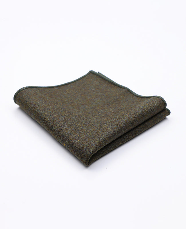 Pañuelo de bolsillo Verde n°3 de Lana | Claude - Unipap's