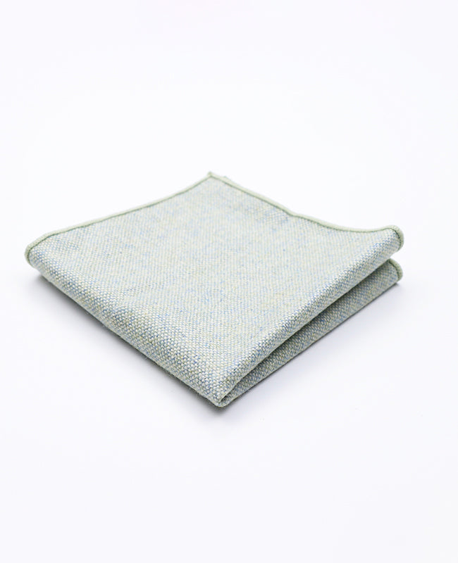 Pañuelo de bolsillo Verde n°5 en Lana | Claude - Unipap's