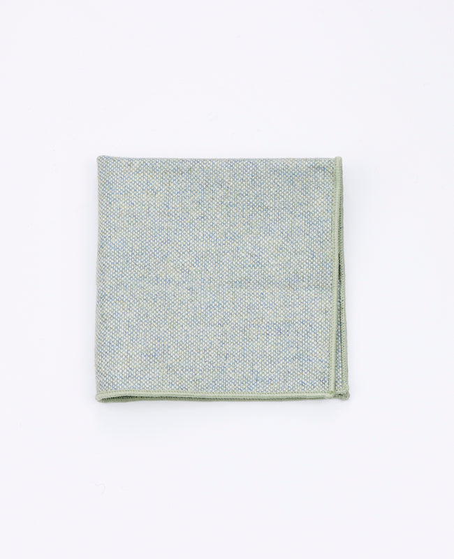 Pañuelo de bolsillo Verde n°5 en Lana | Claude - Unipap's