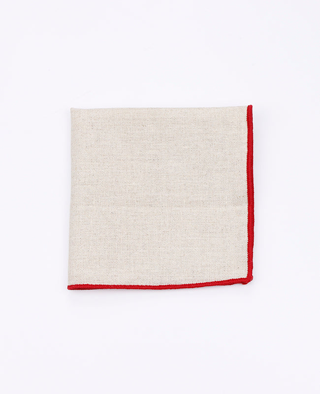 Pañuelo de bolsillo Blanco n°2 en Lino | Basile - Unipap's