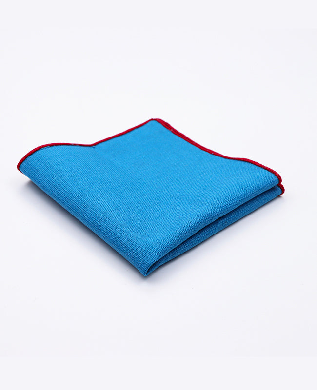 Pañuelo de bolsillo Azul n°3 en Lino | Basile - Unipap's