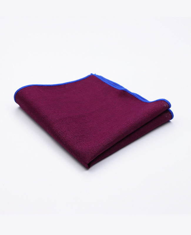 Pañuelo de bolsillo Rojo n°1 en Lino | Basile - Unipap's