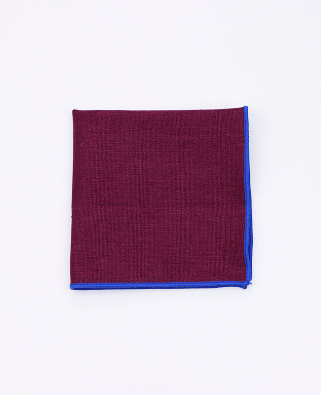Pañuelo de bolsillo Rojo n°1 en Lino | Basile - Unipap's