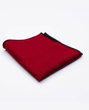 Pañuelo de bolsillo Rojo n°2 en Lino | Basile - Unipap's