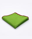 Pañuelo de bolsillo Verde n°4 en Lino | Basile - Unipap's