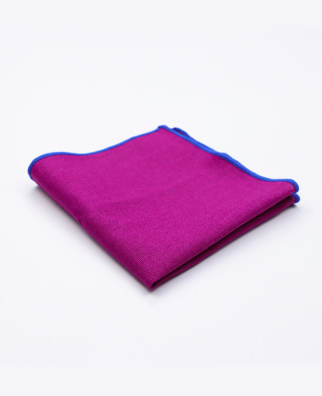Pañuelo de bolsillo Violeta n°1 en Lino | Basile - Unipap's