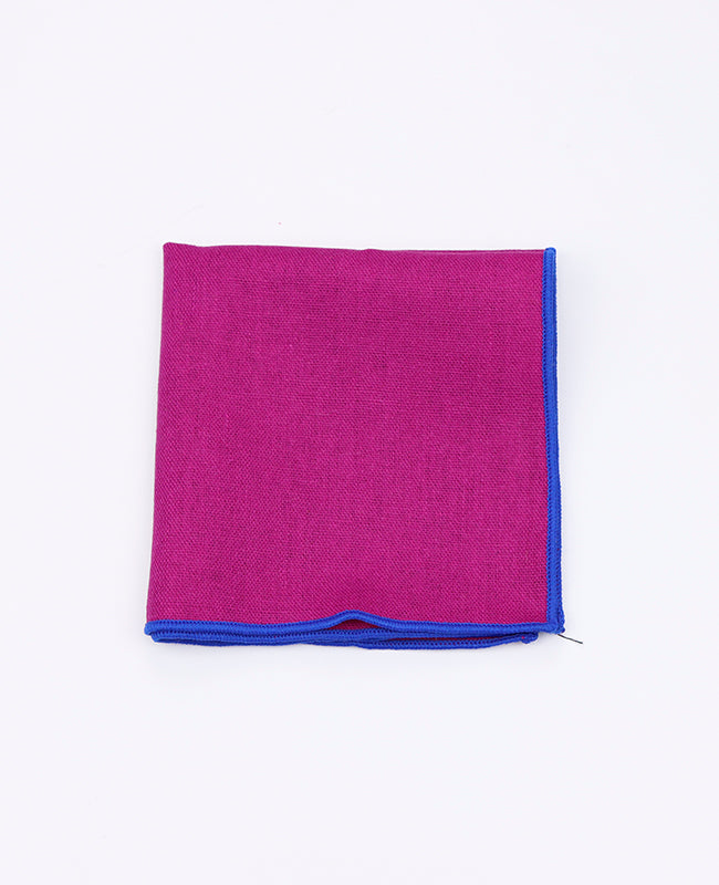 Pañuelo de bolsillo Violeta n°1 en Lino | Basile - Unipap's