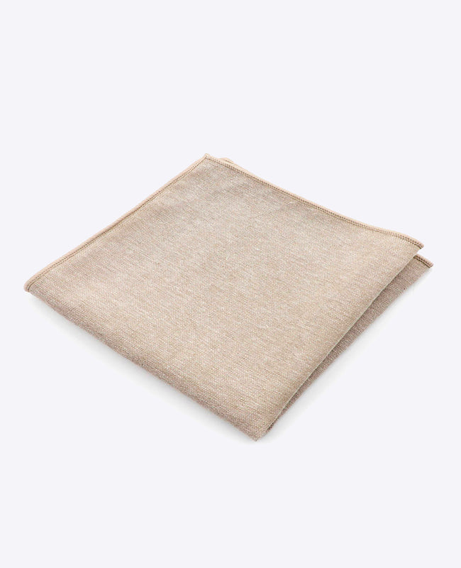 Pañuelo de bolsillo Beige en Algodón | Edgard - Unipap's