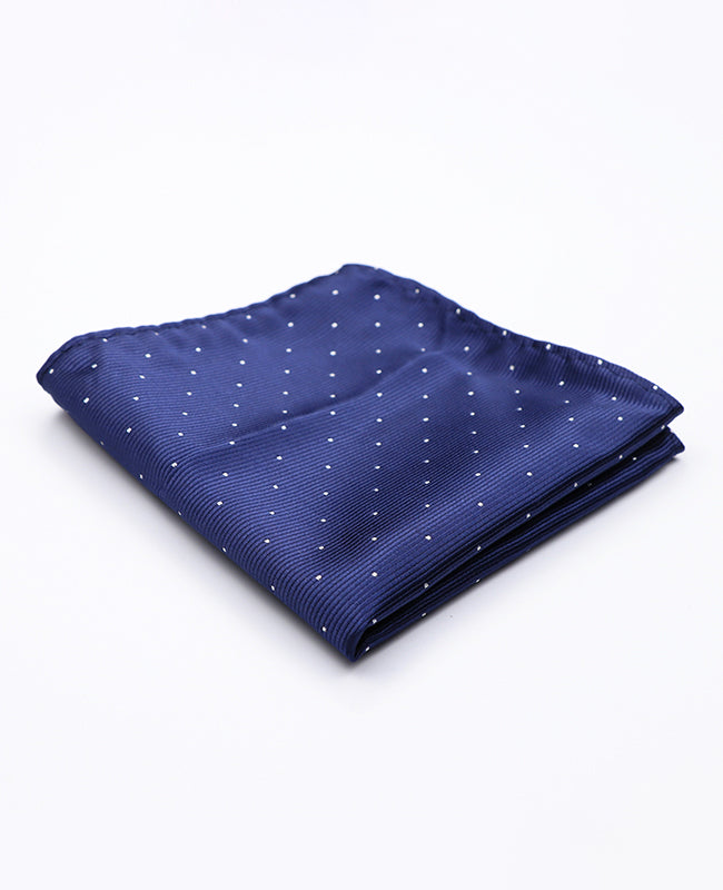Pañuelo de bolsillo Azul n°1 en Poliéster | Georges - Unipap's