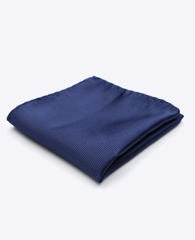 Pañuelo de bolsillo Azul n°1 en Poliéster | Lucien - Unipap's