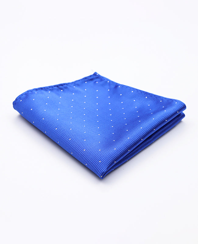 Pañuelo de bolsillo Azul n°2 en Poliéster | Georges - Unipap's