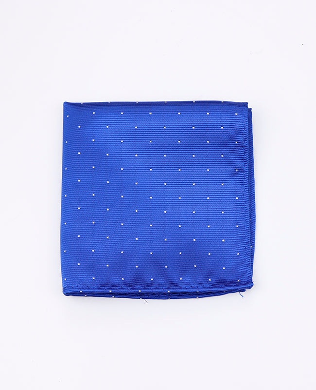Pañuelo de bolsillo Azul n°2 en Poliéster | Georges - Unipap's