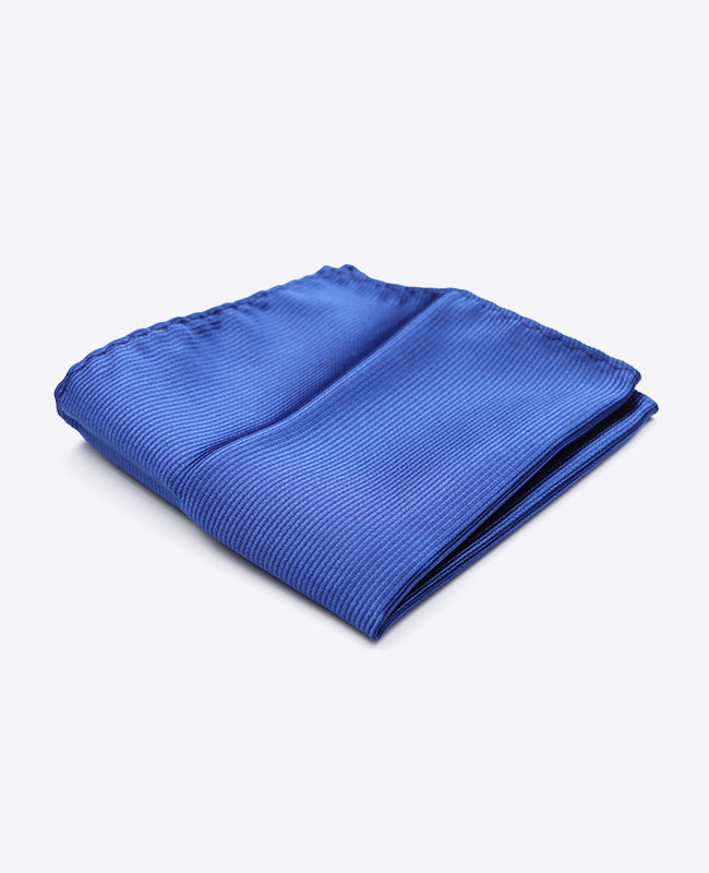 Pañuelo de bolsillo Azul n°2 en Poliéster | Lucien - Unipap's