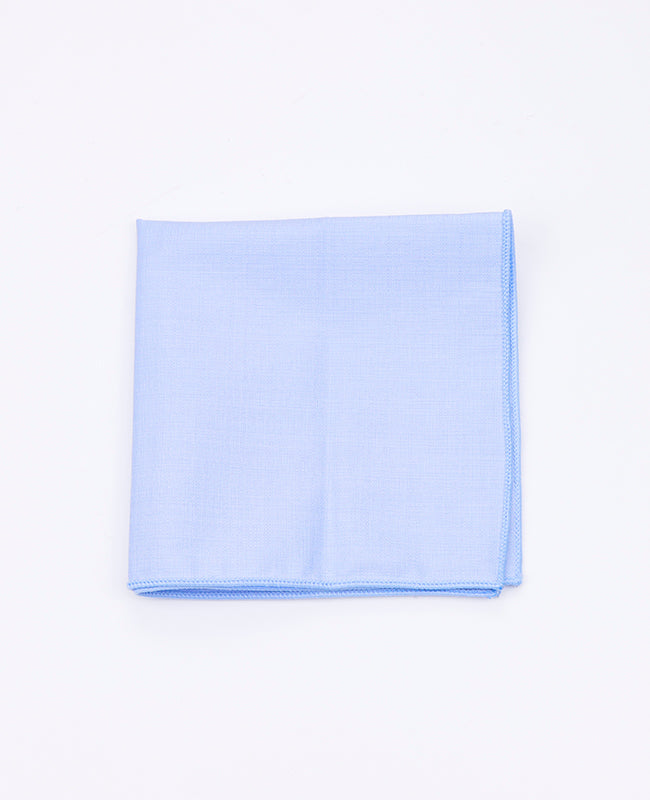 Pañuelo de bolsillo Azul n°2 en Poliéster «Octave»