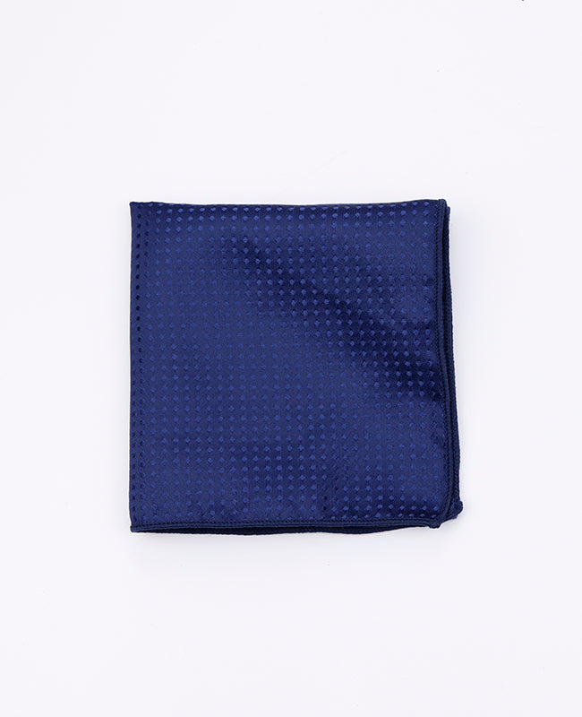 Pañuelo de bolsillo Azul n°3 De Lunares en Poliéster «Louis»