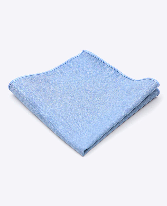 Pañuelo de bolsillo Azul n°3 en Poliéster | Octave - Unipap's