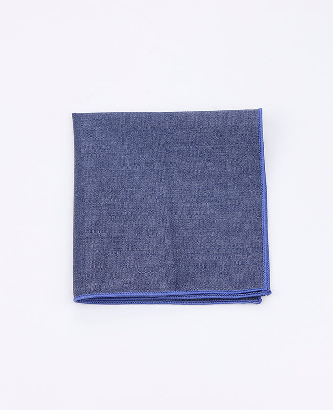 Pañuelo de bolsillo Azul n°4 en Poliéster | Octave - Unipap's