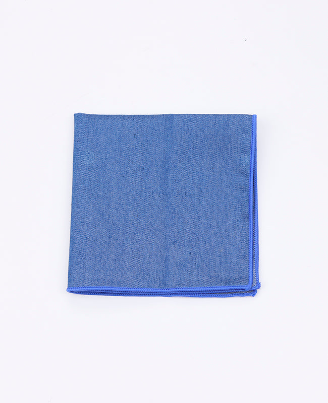 Pañuelo de bolsillo Azul n°5 en Algodón | Edgard - Unipap's