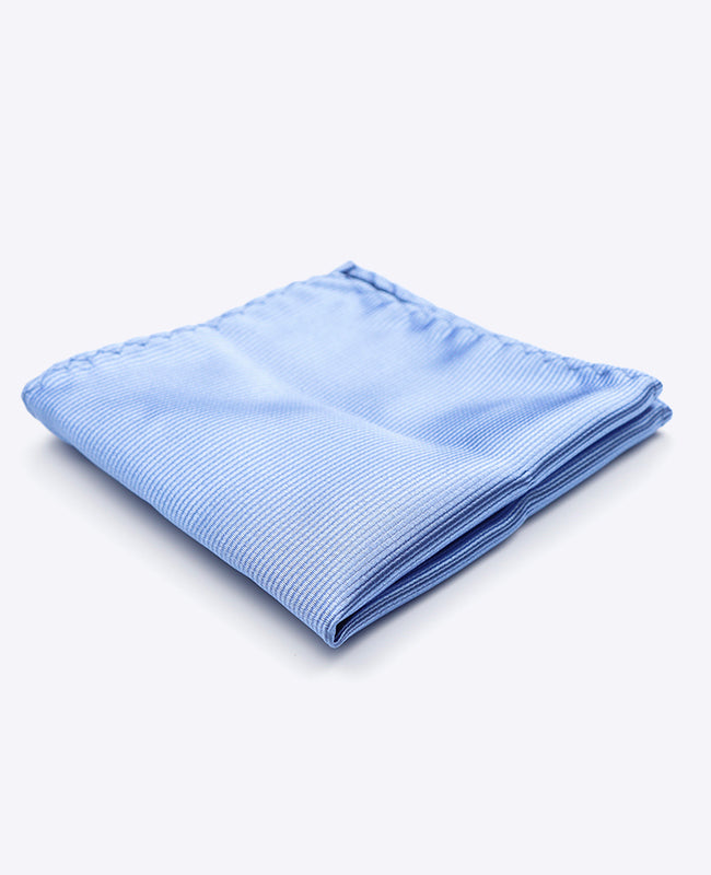 Pañuelo de bolsillo Azul n°5 en Poliéster | Lucien - Unipap's