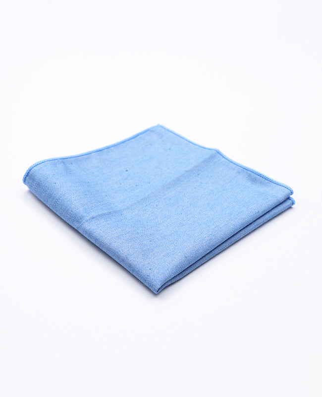 Pañuelo de bolsillo Azul n°6 en Algodón | Edgard - Unipap's