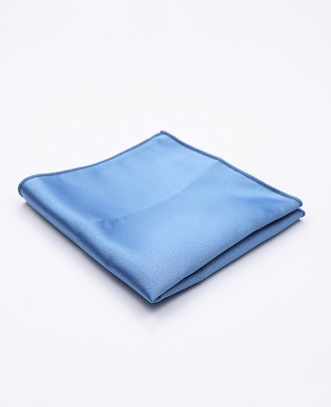 Pañuelo de bolsillo Azul n°7 en Poliéster | Anatole - Unipap's