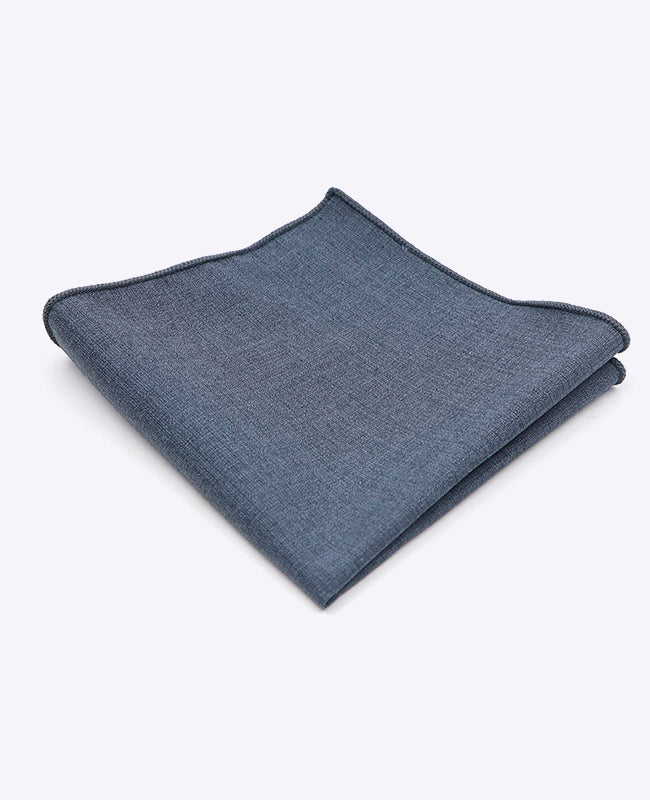 Pañuelo de bolsillo Azul n°7 en Poliéster | Octave - Unipap's