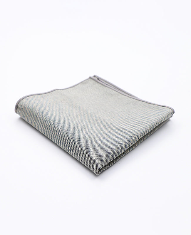 Pañuelo de bolsillo Gris n°1 en Algodón | Edgard - Unipap's