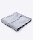 Pañuelo de bolsillo Gris n°1 en Poliéster | Lucien - Unipap's