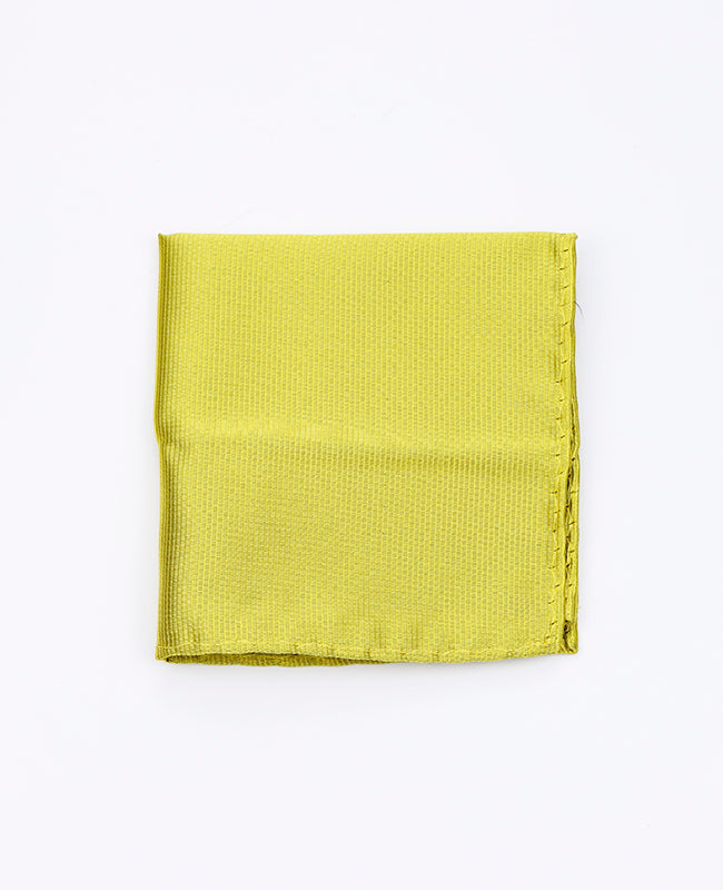 Pañuelo de bolsillo Amarillo n°2 en Poliéster | Lucien - Unipap's
