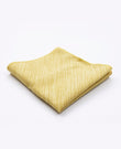 Pañuelo de bolsillo Amarillo n°1 en Poliéster | Augustin - Unipap's