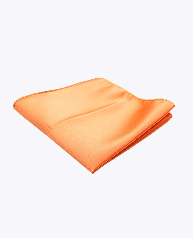 Pañuelo de bolsillo Naranja n°2 en poliéster | Anatole - Unipap's